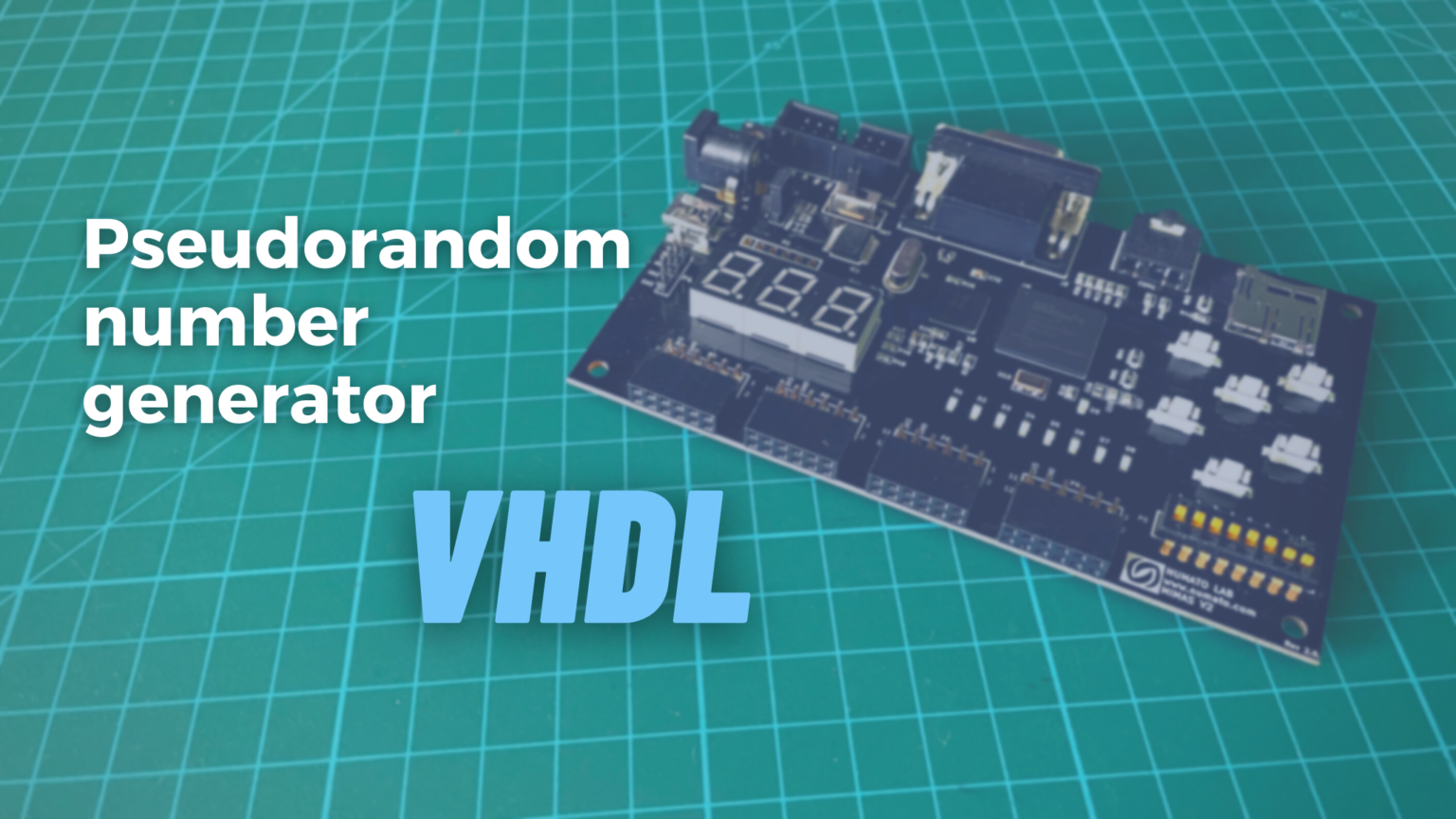 Pseudorandom number generator in VHDL - Rafal Bartoszak