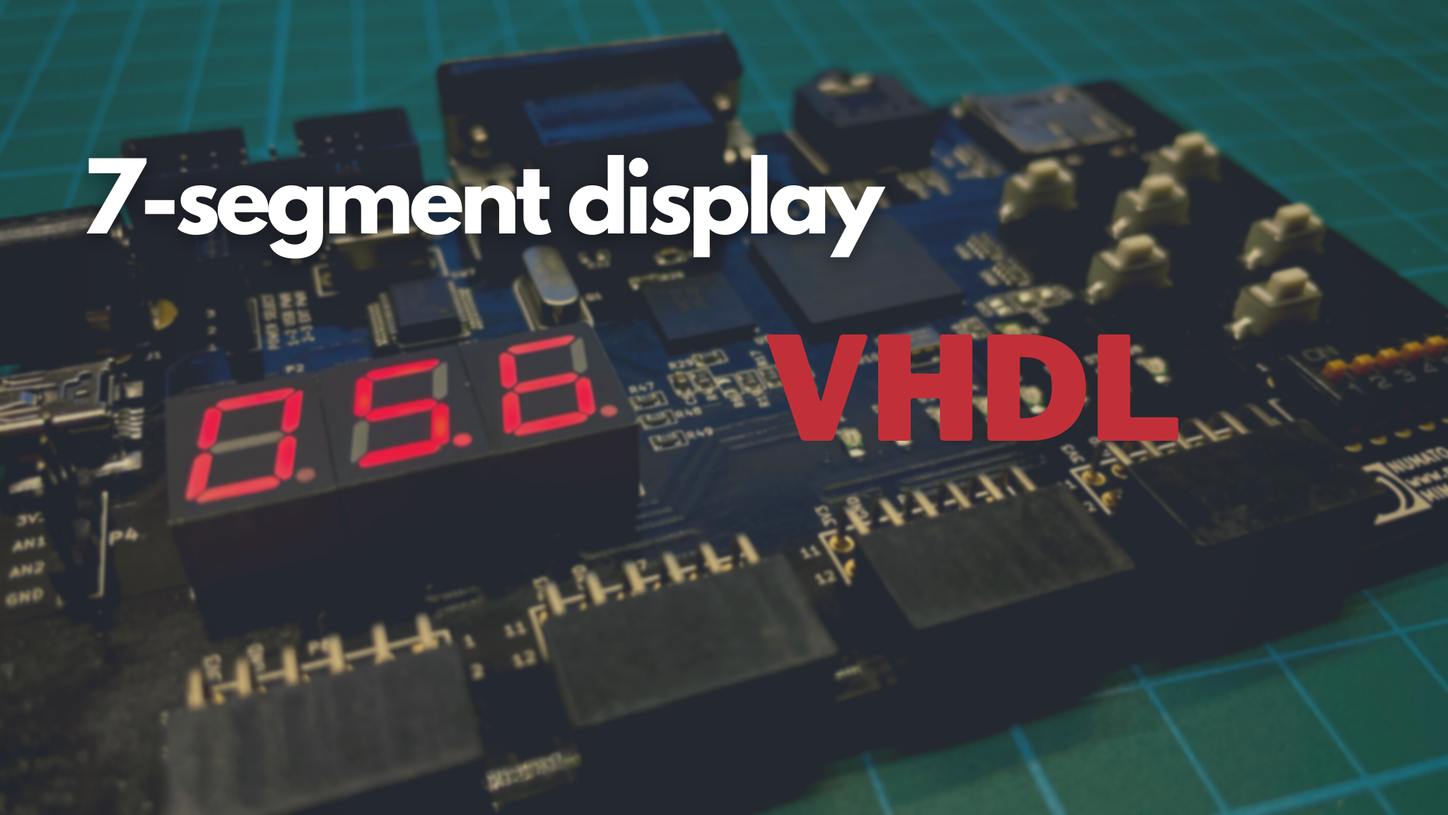 7 Segment Display Vhdl Rafal Bartoszak 